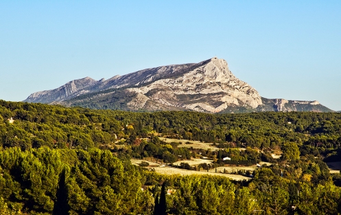 Mont Sainte-Victoire from Les Lauves