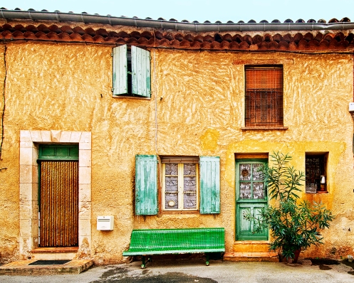 Façade of House in Roussillon