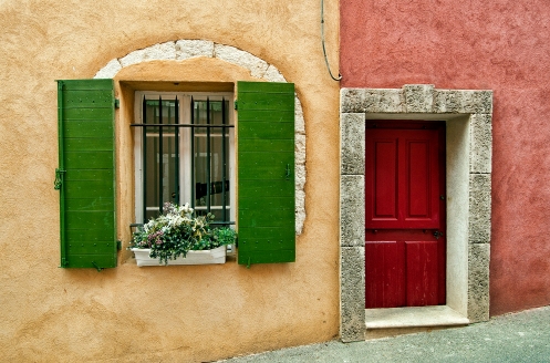 Door and Window in Roussillon